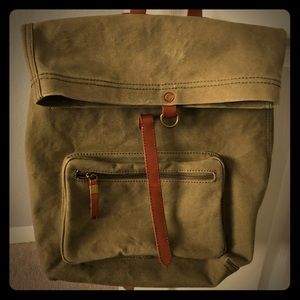 Madewell canvas backpack